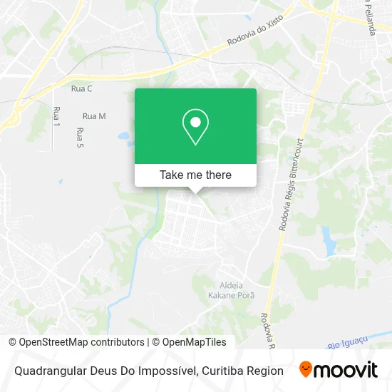 Quadrangular Deus Do Impossível map