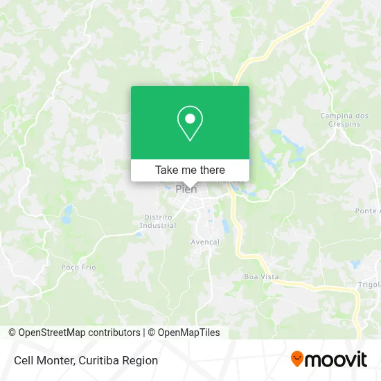 Cell Monter map