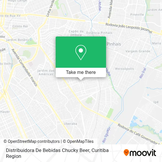 Distribuidora De Bebidas Chucky Beer map