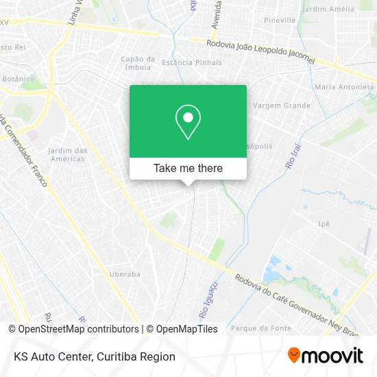KS Auto Center map