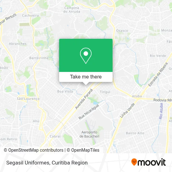 Segasil Uniformes map