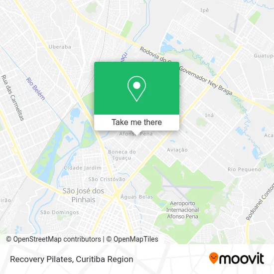 Recovery Pilates map