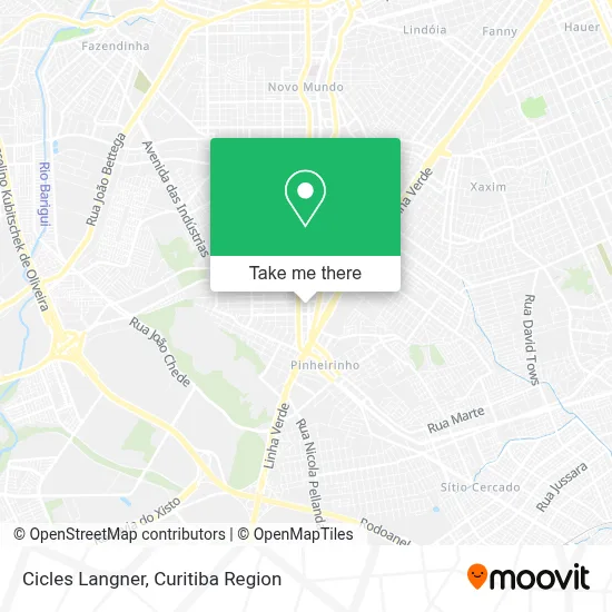 Cicles Langner map