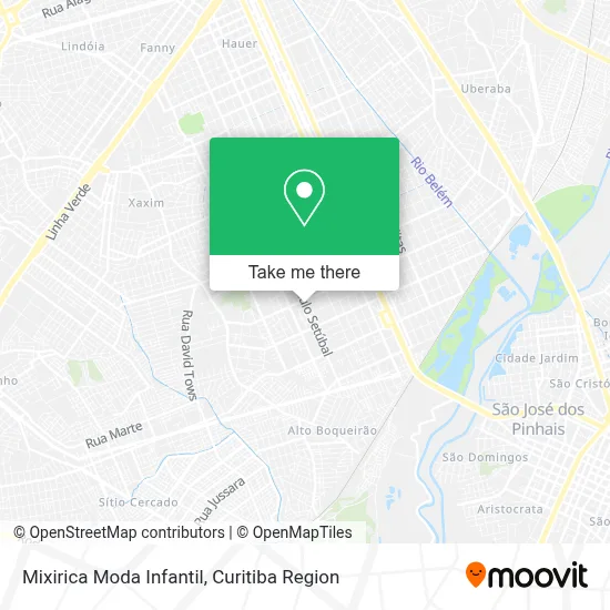 Mixirica Moda Infantil map