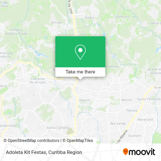 Adoleta Kit Festas map