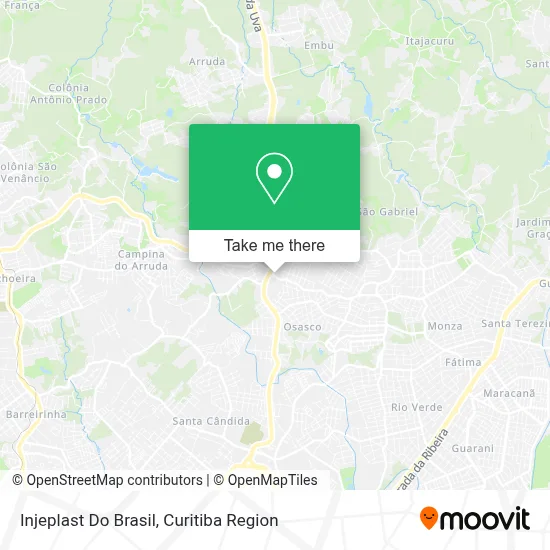 Injeplast Do Brasil map