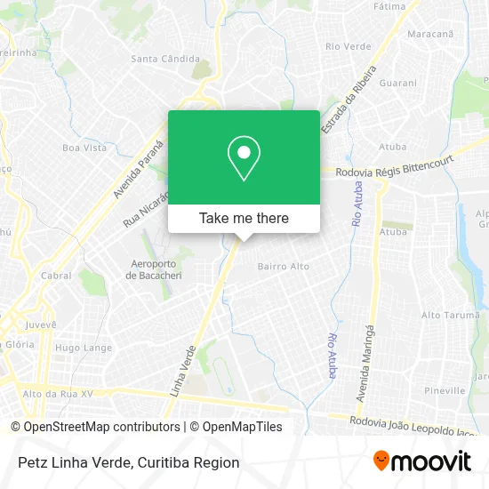 Petz Linha Verde map