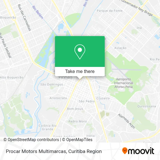 Procar Motors Multimarcas map
