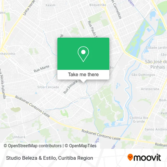 Studio Beleza & Estilo map