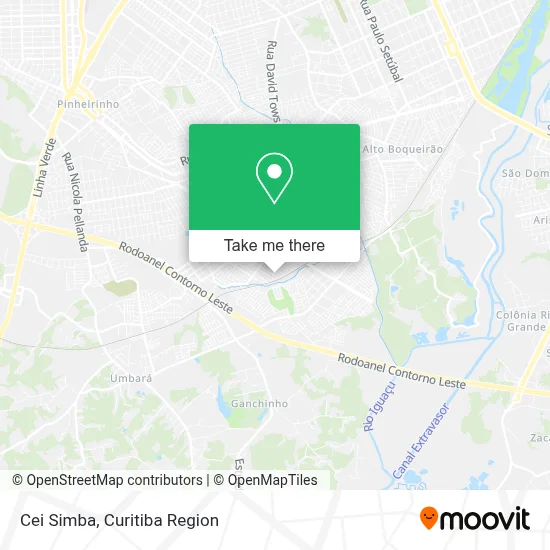 Cei Simba map