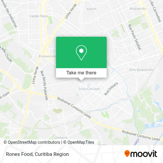 Rones Food map