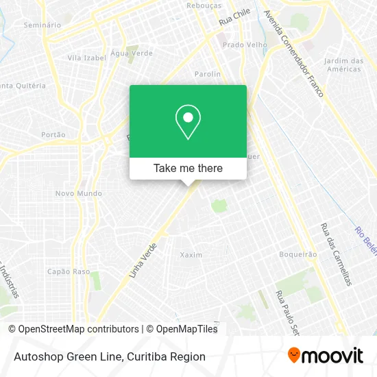 Autoshop Green Line map