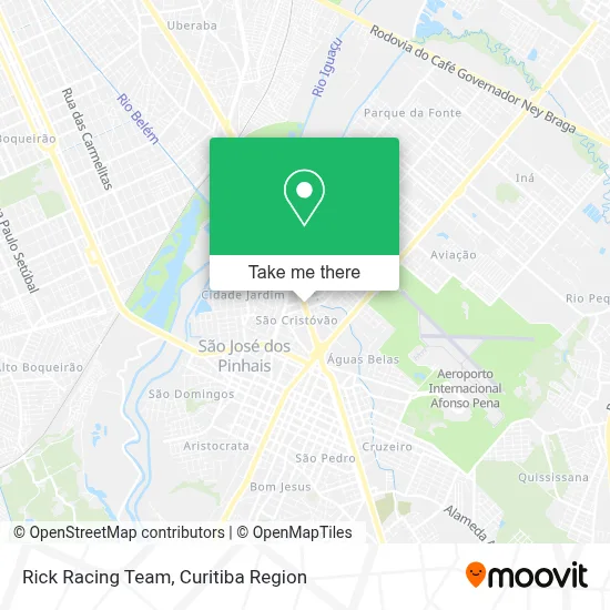 Rick Racing Team map