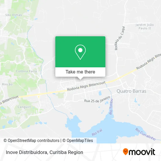 Inove Distribuidora map