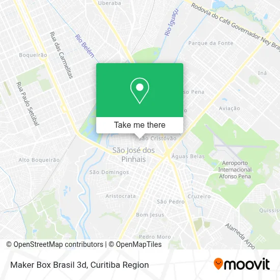 Maker Box Brasil 3d map