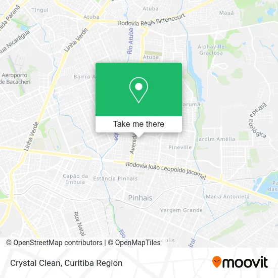 Crystal Clean map