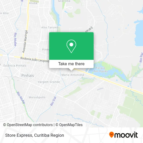 Store Express map