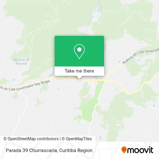 Parada 39 Churrascaria map