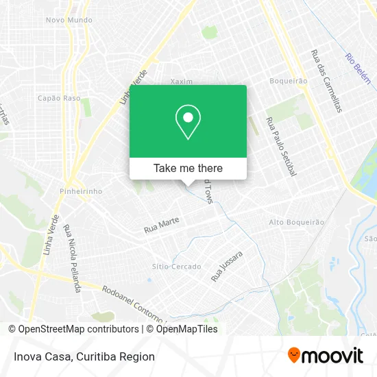Inova Casa map