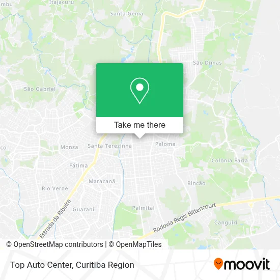 Top Auto Center map