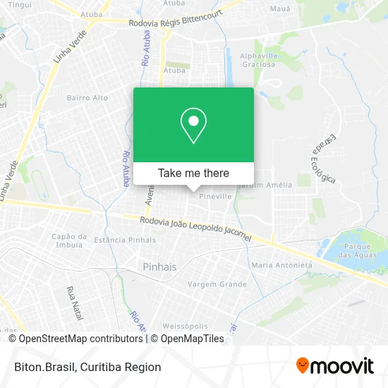 Biton.Brasil map