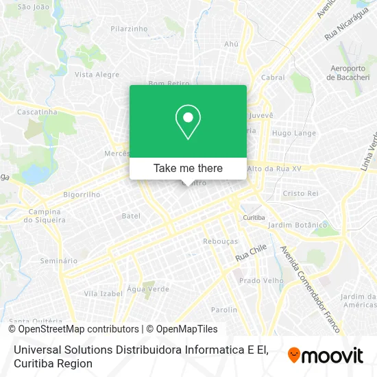 Universal Solutions Distribuidora Informatica E El map