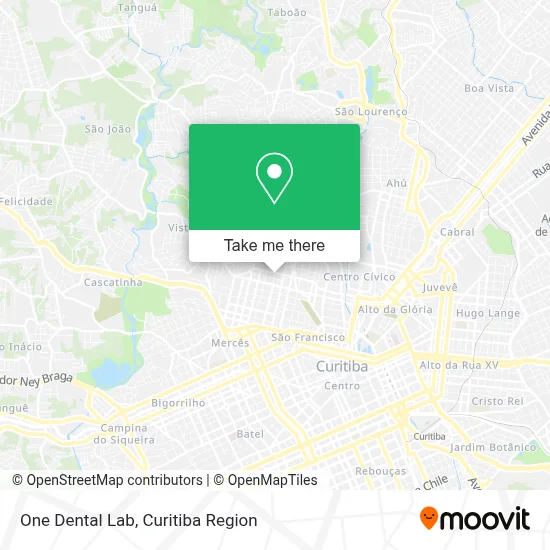One Dental Lab map