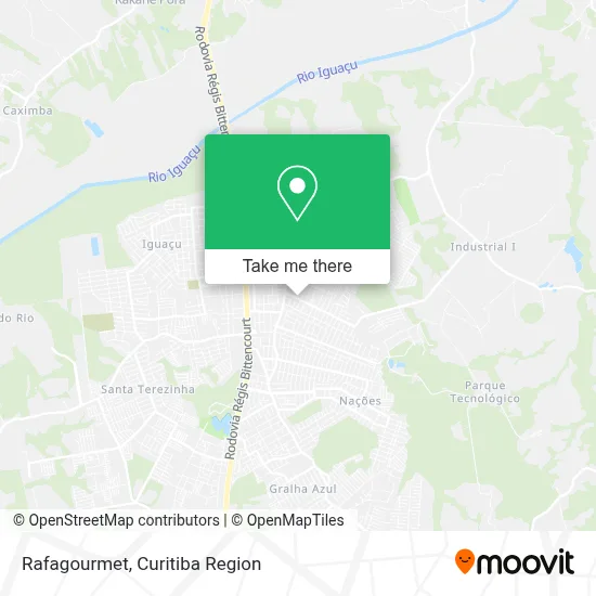 Rafagourmet map