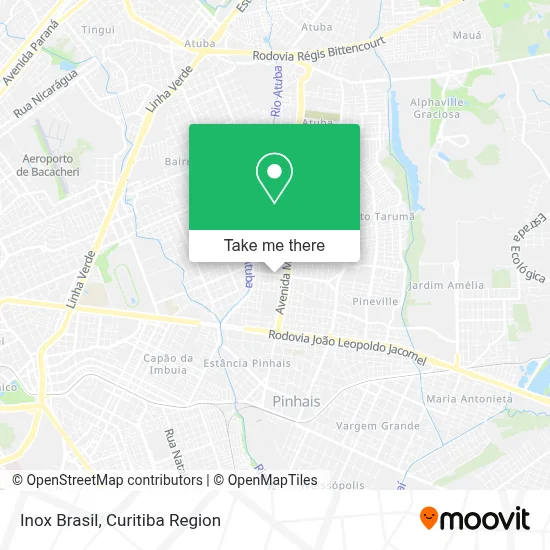 Inox Brasil map