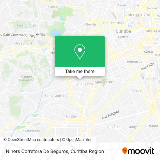 Niners Corretora De Seguros map