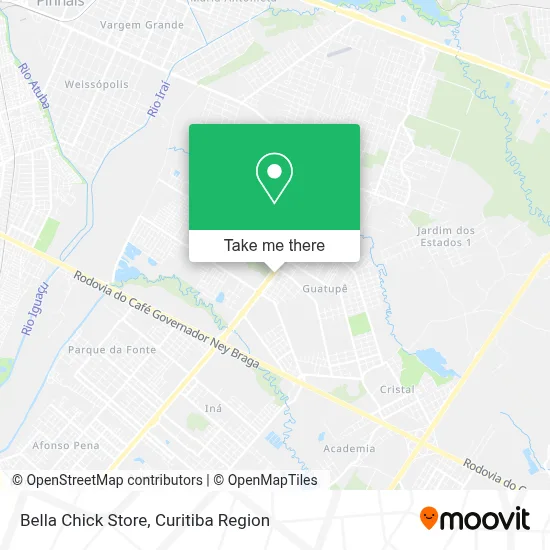 Bella Chick Store map