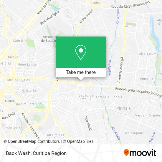 Back Wash map