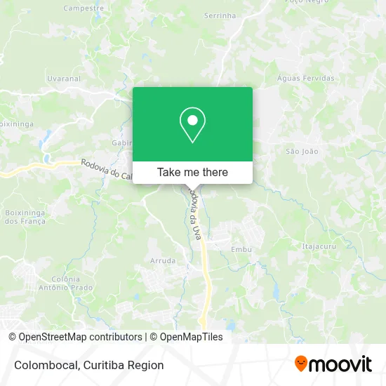 Colombocal map