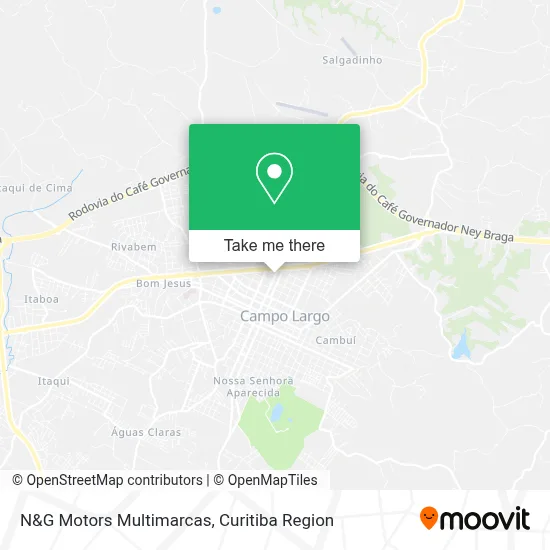 N&G Motors Multimarcas map