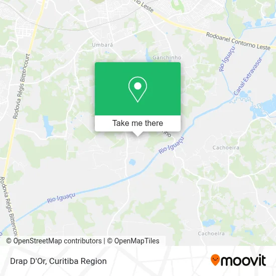 Drap D'Or map