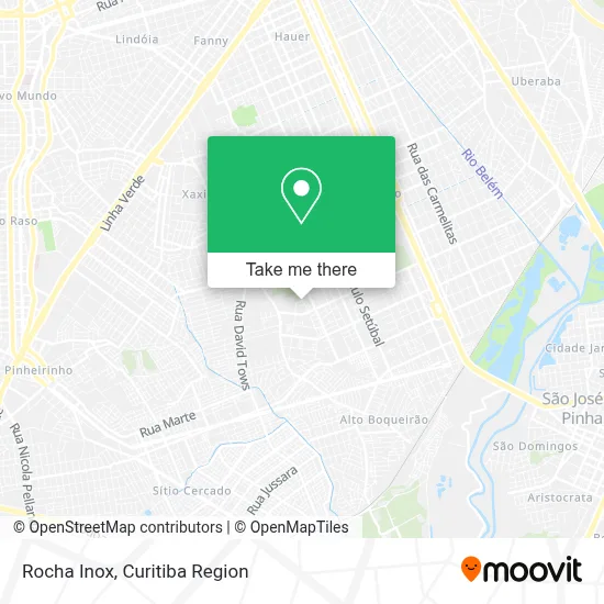 Rocha Inox map