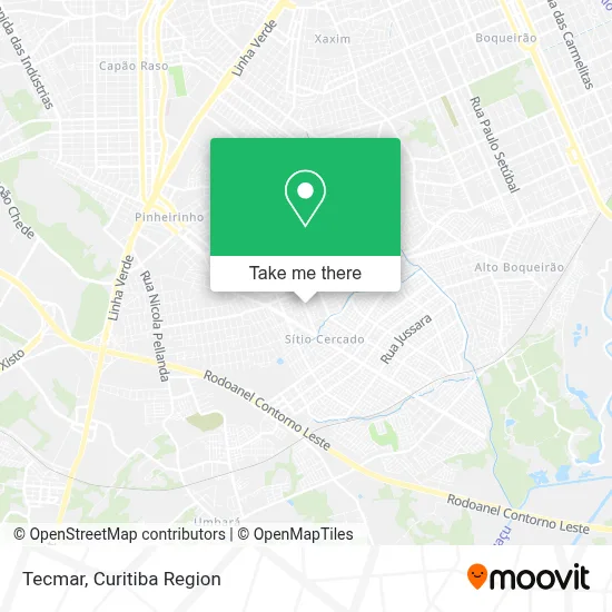 Tecmar map
