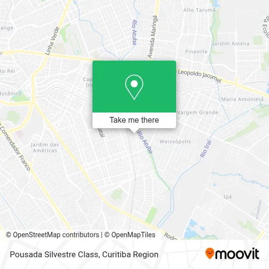 Pousada Silvestre Class map