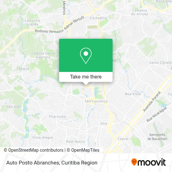 Auto Posto Abranches map