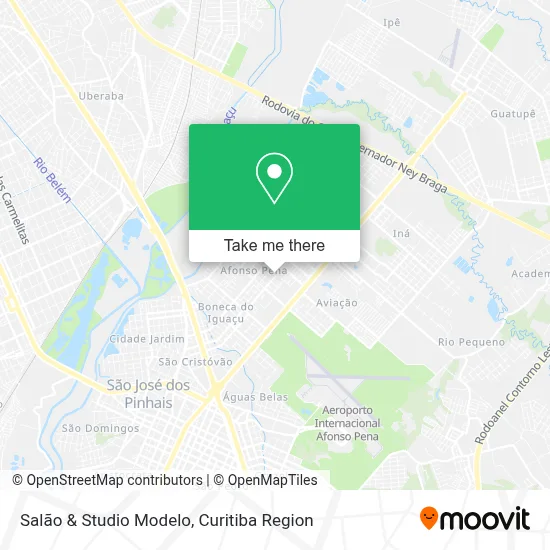 Salão & Studio Modelo map