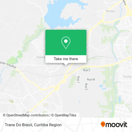 Trane Do Brasil map
