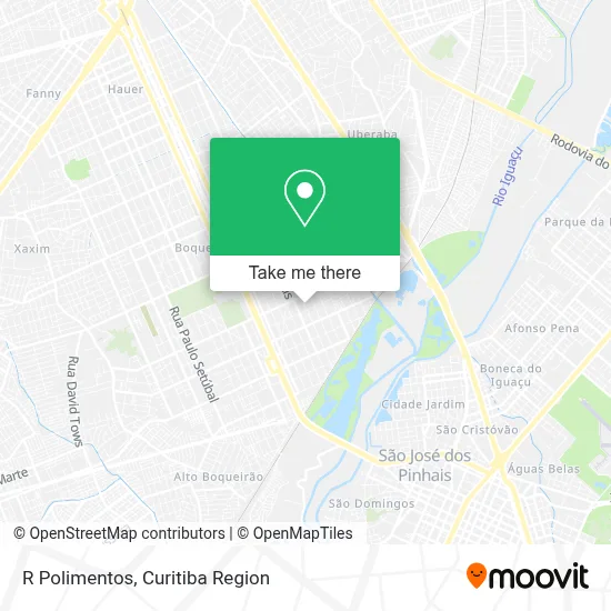 R Polimentos map