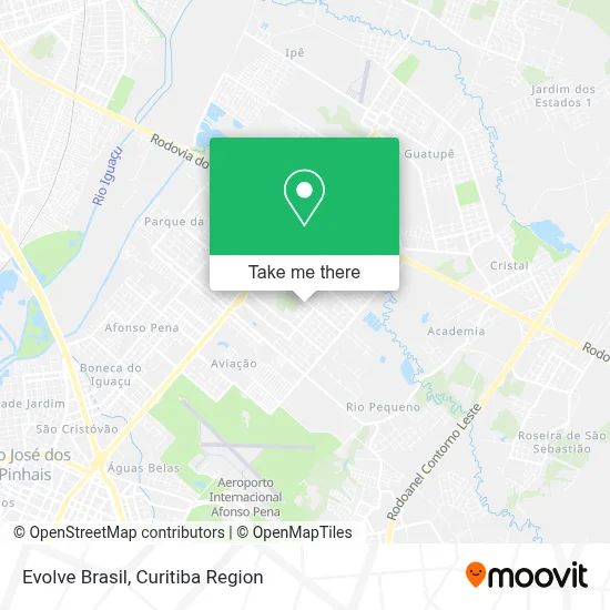 Evolve Brasil map