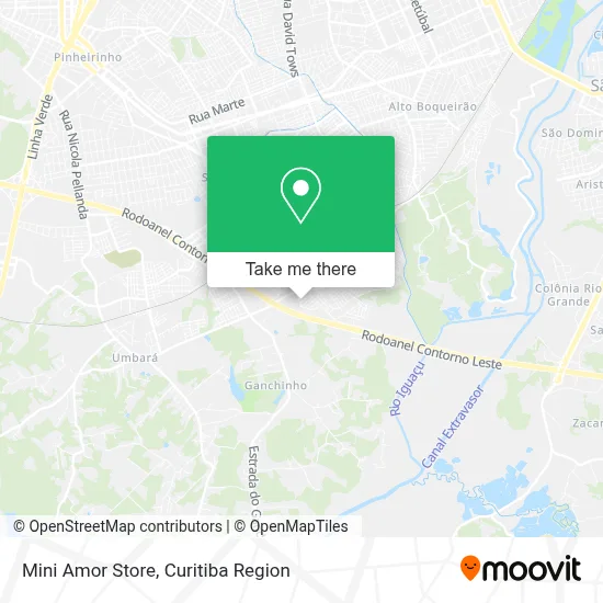 Mini Amor Store map