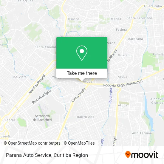 Parana Auto Service map