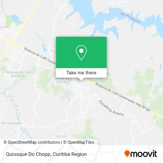 Quiosque Do Chopp map