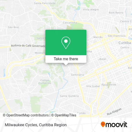 Milwaukee Cycles map