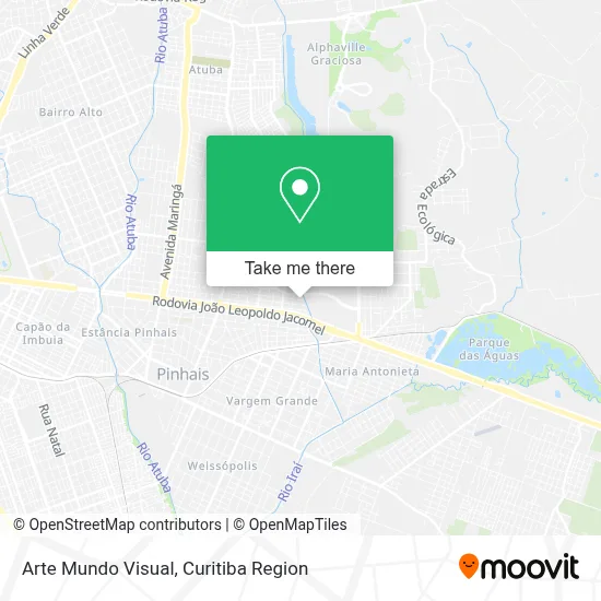 Arte Mundo Visual map