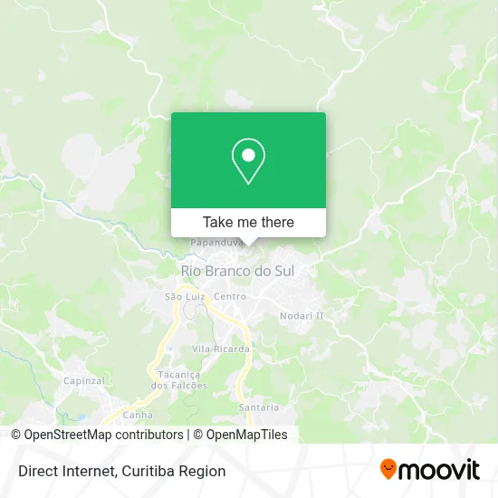 Direct Internet map