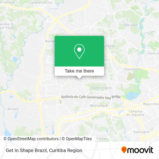 Get In Shape Brazil map
